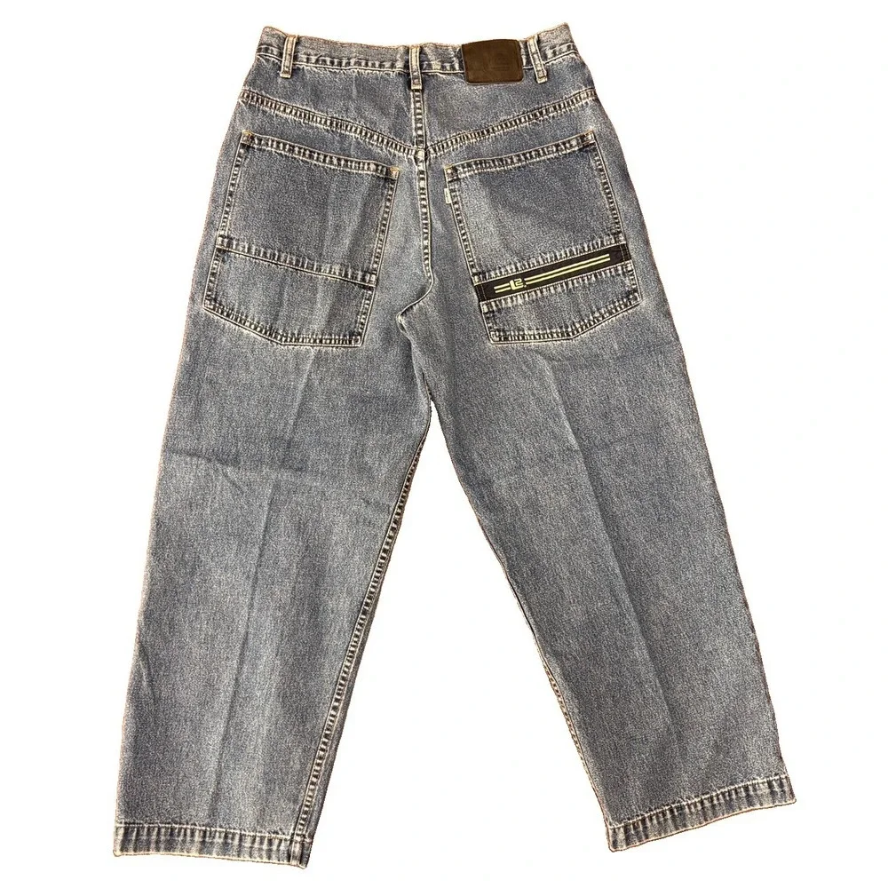 Vintage Levis L2 Jeans Men 32x30 Blue Baggy Relaxed Straight Denim Y2K